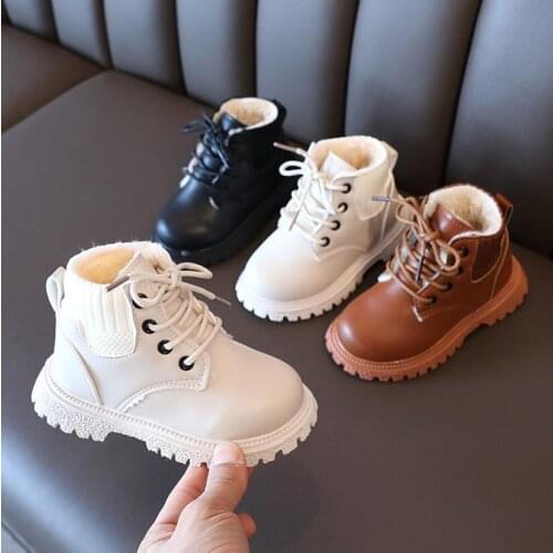 Luna&Louie Leather Boots For Girls