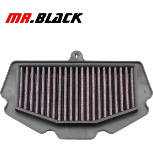 Motorcycle washable Black Intake High Quality Air Filter Reuseful Element Cleaner For Kawasaki Ninja400 Ninja 400 2018