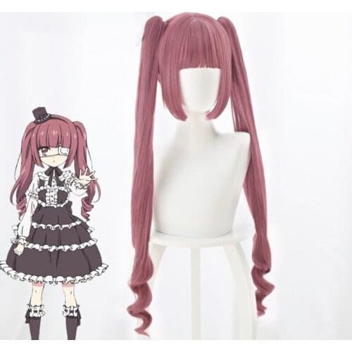 Anime Dropkick On My Devil Cosplay Wigs Yurine Hanazono Cosplay Heat Resistant Synthetic Wig Hair Halloween Carnival Party