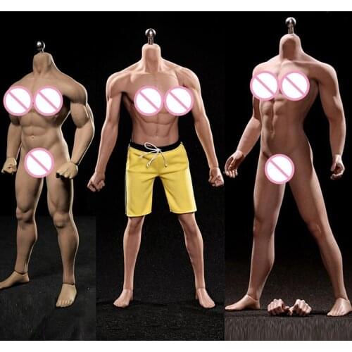 TBLeague Phicen PL2016-M30/M31/M32 1/6 Scale Super Strong Sports Male Man Seamless Flexible Muscles Body Doll 12" Soldier Figure