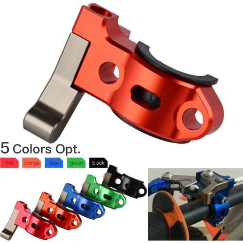 Rotating Bar Clamp Hot Start Lever For Suzuki RM Honda CR CRF For Kawasaki KX KLX Yamaha YZ WR 125 250 450 250R/X 450R 250F 450F