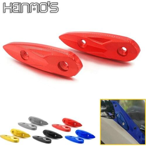YZF-R3 YZF-R25 For Yamaha YZF R3 2015-2016 R25 2013-2015 Motor Accessories Motorcycle Rear View Rearview Mirror Hole Cap Covers