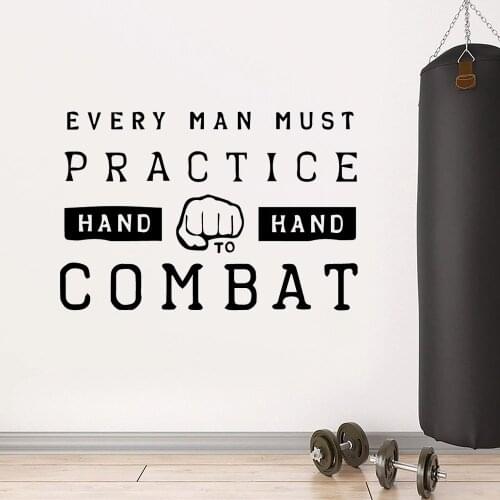 Funny GYM Waterproof Wall Stickers Home Decor For Kids Rooms Decoration Vinyl Art Decal