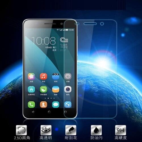 9H Tempered glass FOR huawei honor 7 6 3x 4c pro 4x y6 II p7 Y5C 5A Screen Protector Film sklo glas FOR HUAWEI G750 Bee glas
