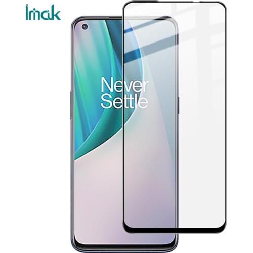 OnePlus Nord N10 5G Glass Screen Protector IMAK Pro+ Version Full Screen AB Glue Tempered Glass for OnePlus Nord N10 5G