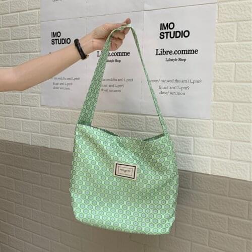 Retro Jacquard Womens Shoulder Bags Vintage Flower Ladies Small Tote Shopping Bag New Female Girls Underarm Bag Handbags Purse