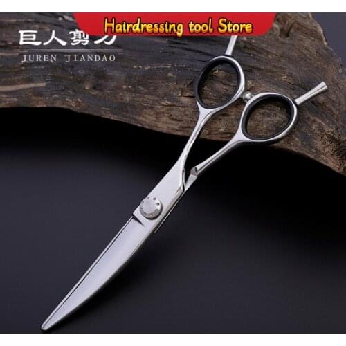 440c High-end Hairdressing Scissors Flat Shear Thinning Tooth Shear Set Salon Haircut Hairdressing Tools 6.0inch Japan Size Type