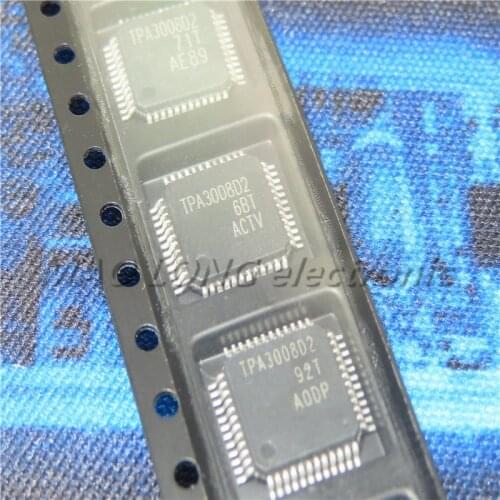 5PCS/LOT New TPA3008D2PHPR TPA3008D2 HTQFP-48 LCD Power Amplifier IC