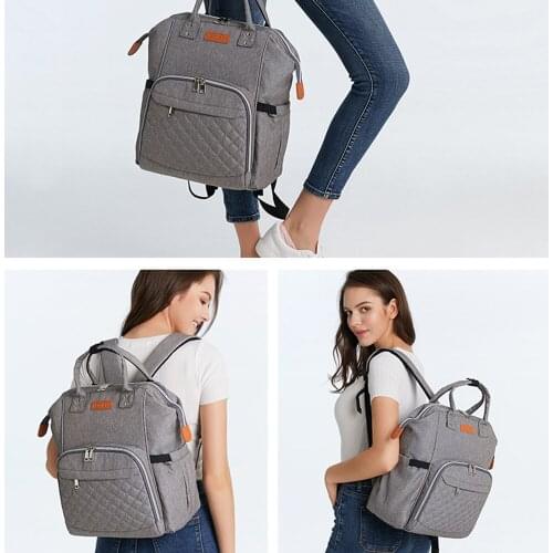 8 Colors Baby Diaper Bag Large Capacity Mommy Bag Waterproof Backpack Multifunction Travel Diaper Bag Baby Care Stroller Bags