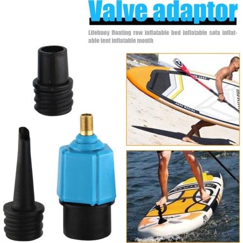 Inflatable Pool Valve Adapter Lifebuoy Multifunctional Air Valve Pump Converter for Outdoor Watering Playing Supply