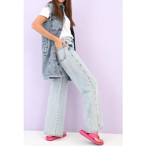 Charm Allday Women's Denim Vests