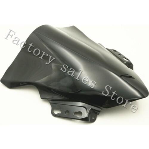 For Kawasaki Ninja 250SL ZX250SL ZX 250SL 250 SL 2014-2017 2015 2016 black Windshield WindScreen Double Bubble