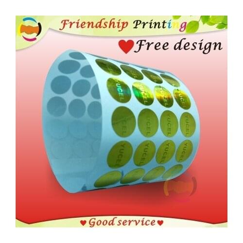 Hologram Stickers Custom Personalized Holographic Sticker,Anti-fake Security Laser Hologram Label,Free Shipping & High Quality