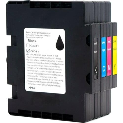 2Sets GC41 Full Sublimation Compatible Ink Cartridge for Ricoh Aficio SG3110DN SG3100 SG2100 SG2010L Printer