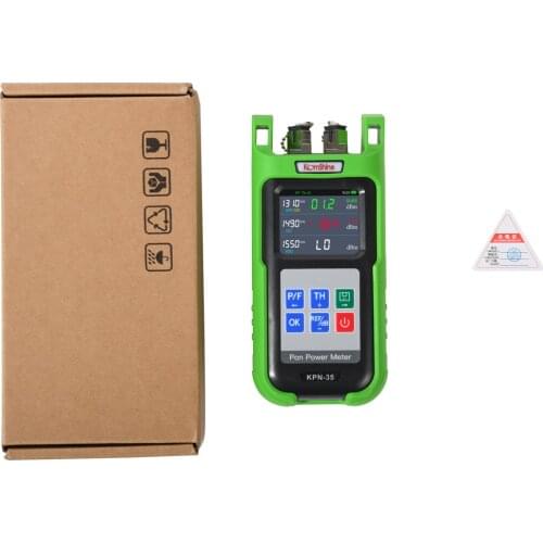 KOMSHINE KPN-35 PON Optical Power Meter 0.1 dB Resolution, 1490nm, 1550nm,1310nm For PON Network Testing