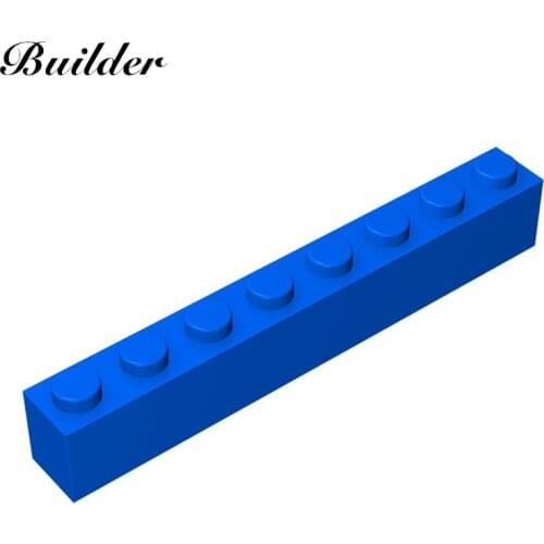 Building Blocks 3008 Base High Brick 1x8 MOC Part 10pcs Compatible All Brand DIY Creativity Education Assembles Toy for Children