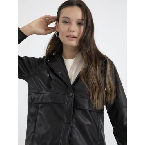 Женские зимние кожаные куртки NE'FASH China At AliExpress