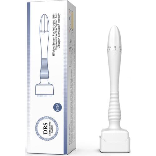 New Adjustable Length Micro Needle Roller Derma Roller Pen Therapy Stamp Microniddle Roller Skin Care tools Hair Loss products