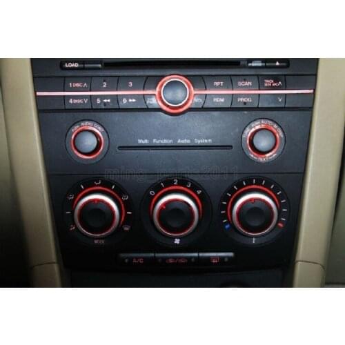 For 2003-2009 Mazda 3 M3 refitting Air-condition control panel switch 3 Pcs
