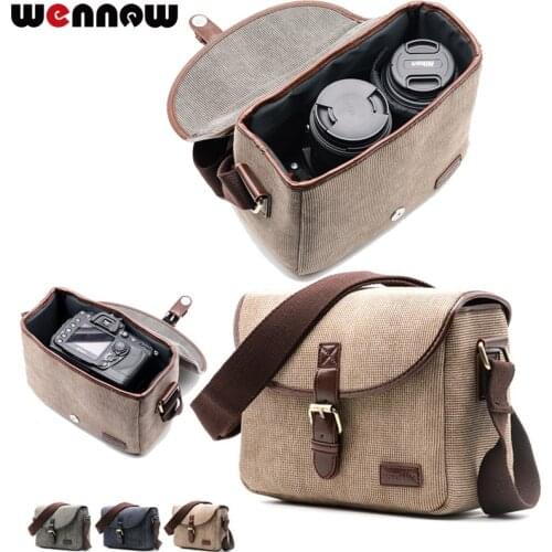 Wennew Retro Camera Bag for Sigma DP0 DP1 DP2 DP3 SD Quattro H SD9 SD10 SD14 SD15 SD1 Merrill Kodak S-1 YI M1 Shoulder Cover