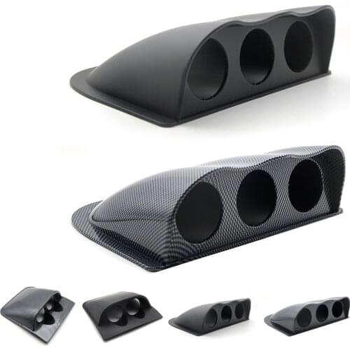 Universal for left&right hand drive black&carbon 2 inch/52mm dash board Dual&Triple gauge pod color Gauge Pod Mount Holder