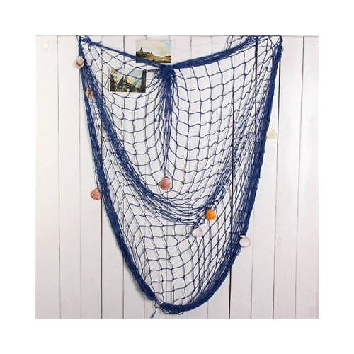US STOCK Decorative Nautical Fishing Balloon Net Beach Scene Party Decoration Netting
