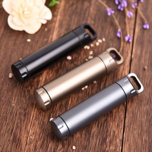 High Quality Grade III Hard Oxidation Cnc Cutting Tank Waterproof Box Medicine Container Outdoor Portable Equipment Outdoor EDC