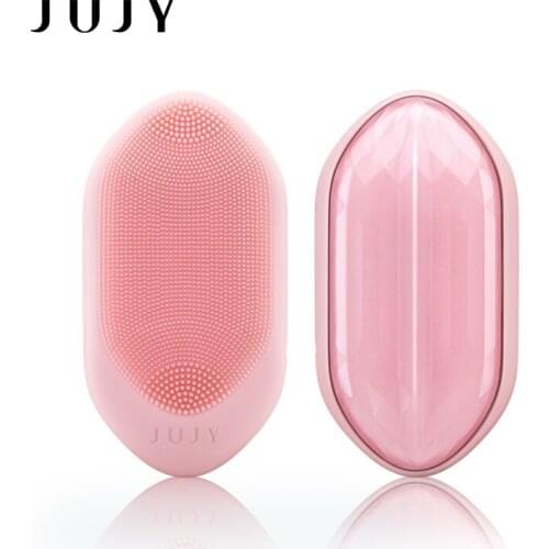 JUJY Japanese Facial Cleansing Instrument Covers Innovative Shell Cleansing Instrument Cleansing Makeup Remover Dual-effect
