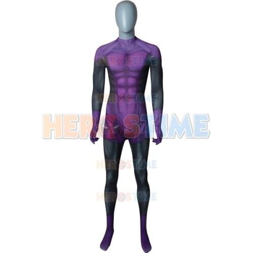 Beast Boy Dyesub Cosplay Costume with Muscle Shade Spandex 3D Printed Halloween Cosplay Bodysuit Custom Made