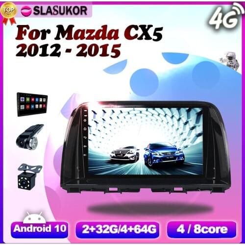 Android 10.0 For Mazda CX5 CX-5 CX 5 2012 2013 2014 2015 Multimedia Video Car Radio Player Navigation GPS No 2din 2 din dvd