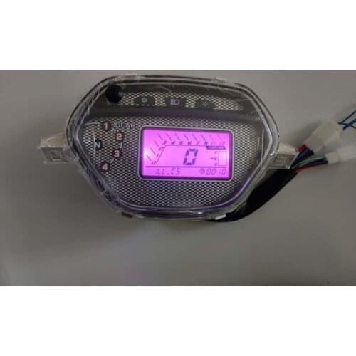 199 Km/h Motorcycle RMP Speedometer Digital LCD Odometer Tachometer Speed Gauge For Honda CD110 Waterproof 12V Moto Accessories