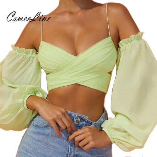 Женские футболки с длинным рукавом CsweeLine China At AliExpress