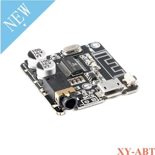 Mini Bluetooth 5.0 Wireless Decoder Amplifier Board Module Power Audio Receiver MP3 APP Controller BLE5.0 AUX ABT DIY XY-ABT
