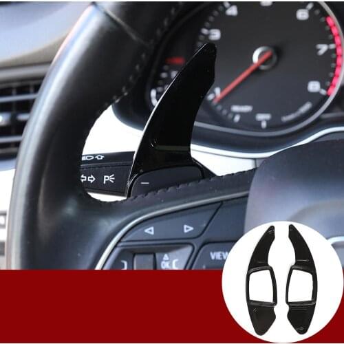 For Audi accessories a 3A 5A 8a 4l Q 3q 7q5l R 8s 3s 4s 5sq5 TT shift shifter steering wheel ABS Extension Shifter