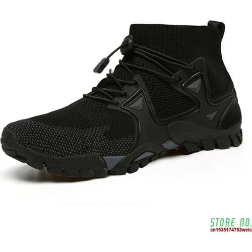 Men Barefoot Shoes Sneakers Water Shoes For Men Upstream Shoes New Breathable Summer Hiking Sport Shoes River Sea Beach Shoe