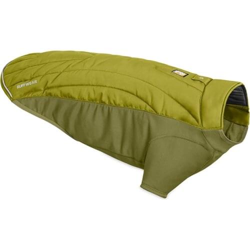 RUFFWEAR Powder Hound Insulated Water Resistant Cold Weather Jacket for Dogs Winter Dog Gear Hybrid jacket Sleeved Style