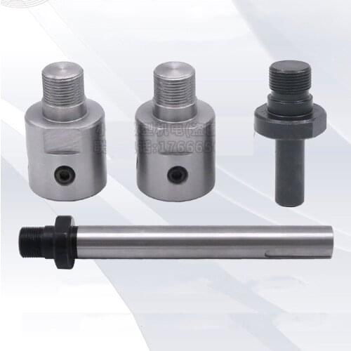 50, 63 chuck connecting rod, M14*1, spindle through hole, diy beads machine, hand drill to woodworking lathe