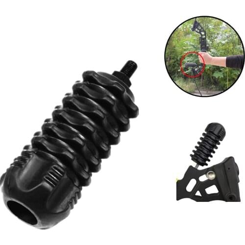 1Pc Rubber Bowstring Shock Absorber Hunting Recurve Bow Stabilizer Archery Compound Bow Shock Damper For Archery Accessories