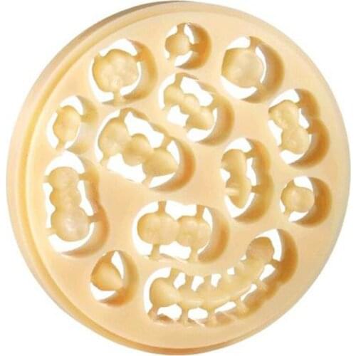 Dental acrylic multilayer PMMA block/discs for temporary and spline bite-dental labs cad cam material