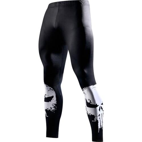 Super hero Running Tights Men Fashion casual Pants Fitness Sport Leggings Men Gym Jogging Trousers Sportswear Compression Pants