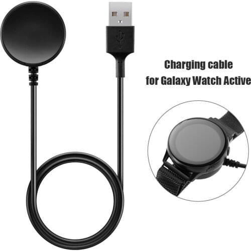Smart Watch Wireless Charging Cable Charger Charging Dock for Samsung Galaxy Watch Active Smartwatch Accessories