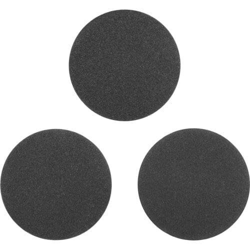 Uxcell 2" Hook and Loop Sanding Disc 180/240/320 Grit Silicon Carbide for Random Orbit Sander Wet/Dry 15Pcs