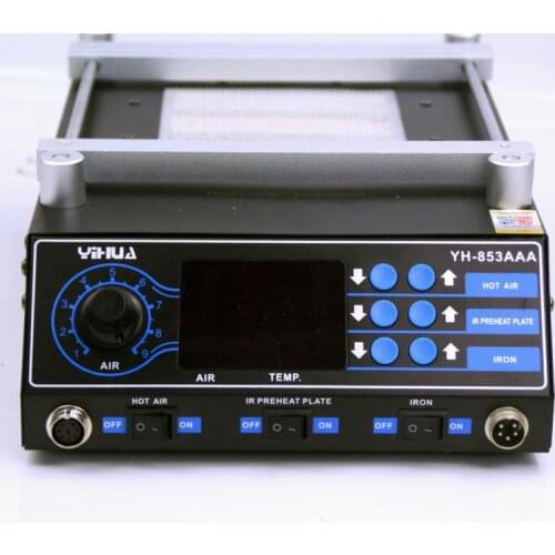 Yihua-853AAA BGA rework station hot air gun soldering iron soldering station