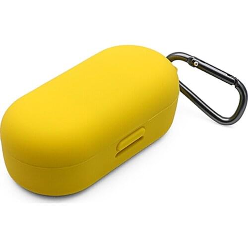 Protective Washable Dustproof Shockproof Silicone Case Skin Cover Bag for Bose Sport Wireless Earbuds With Carabiner Keychain