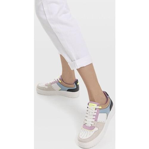 Womens Multicolour Stripe Sports Shoes 19014770