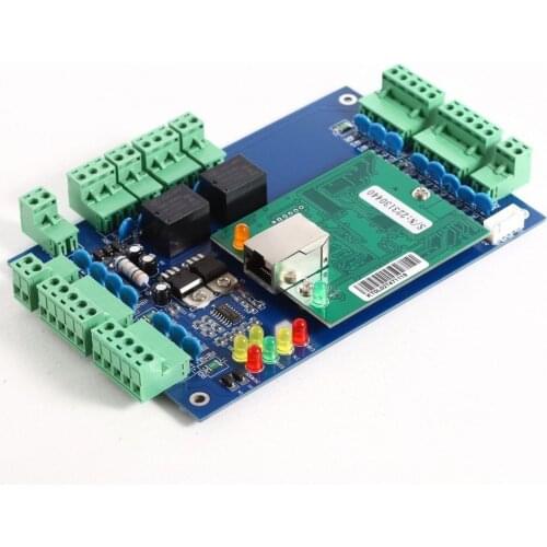 1 2 4 Door Access Control Panel card controller TCP/IP Door Access Control System Access Control Board
