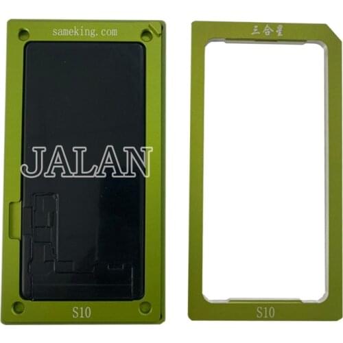 2 in 1Oled Alignment And Laminating Mold For Samsung S10 S10plus S8 Glass OCA LCD Screen Laminating Repair Green Mold