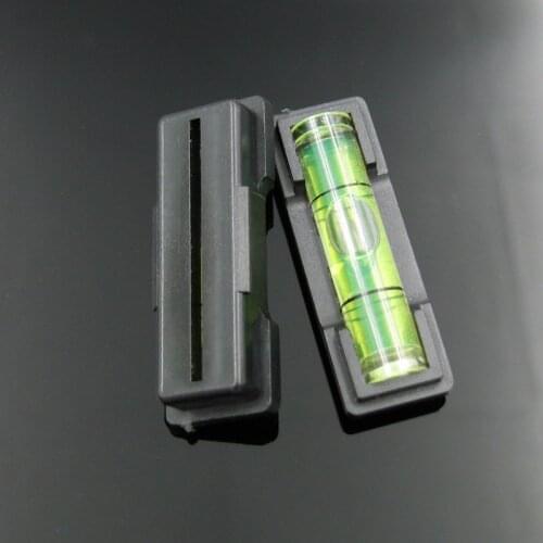 300 Pieces/Lot) TV Rack Level Wall Hanging Bubble Level With Plastic 8*35mm Level Vials in Horizontal Measuring Instrument