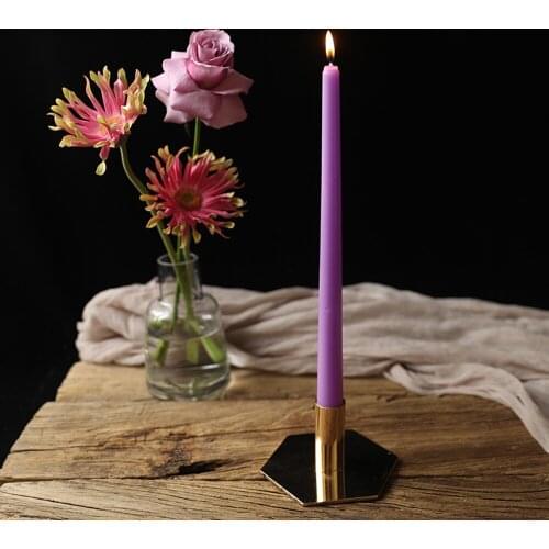 4 Pcs Stick Candles Wedding Decoration Christmas Candle Birthday Velas De Cera De Parafina Party Art Holiday Decoration