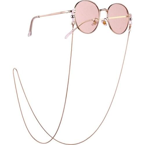 72cm Copper String Eyeglasses Chain Reading Glasses Metal Cords Sunglasses Women Spectacles Holders Optical Frames Rope
